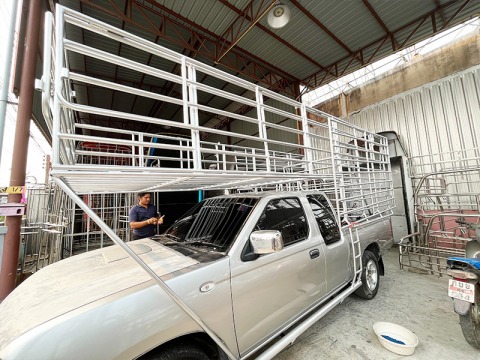 รับะติดตั้งคอกรถกระบะราคาถูก